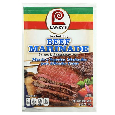 Lawrys, Tenderizing Beef Marinade, Spices & Seasonings Mix, 1.06 oz