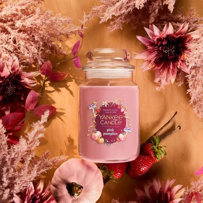 Yankee Candle - Brandclub - Original Large Jar Pink Pumpkin Candle