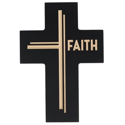 The Lakeside Collection Carved Cross - Faith