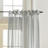 Elrene Vienna Tie-Top Sheer Cottagecore Single Window Curtain Panel - Elrene Home Fashions - 2 of 3