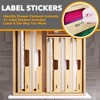 SpaceAid WrapNeat 2 in 1 Wrap Organizer with Cutter and Labels,Compatible with 15" Roll - 3 of 4