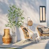 Garvee Artificial You Shu Plant, Lifelike Green Leaves, Modern Indoor Outdoor Decor, Easy Assembly - 3 of 4