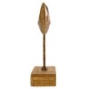 Bronze Bird Figure Metal, MDF & Wood - Foreside Home & Garden - 4 of 4
