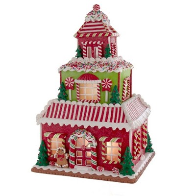 Kurt Adler 16.5" Gingerbread House with C7 Light