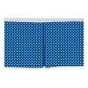 Bacati - Pin Dots Crib/Toddler Bed Skirt - Blue - 3 of 4