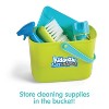 Kidoozie Just Imagine Cleaning Essentials Playset For Pretend Play.  Included Broom, Mop, Duster, Dust Pan, Bucket and More.  For Children Ages 2+ - 4 of 4