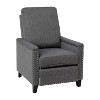 Taylor & Logan Zev Upholstered Transitional Recliner - 2 of 4