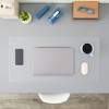 Stockroom Plus Clear Desk Protector Mat, 2mm Thick Writing Desk Blotter Pad, Frosted Computer Mat for Desktop, PVC Table Placemat for Laptops, 32x16in - 4 of 4