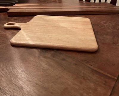 10 Round Wooden Paddle Serving Board - Hearth & Hand™ With