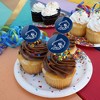 Blinn College Primary Logo Cupcake Picks Toppers Decoration Set of 6 - 4 of 4