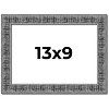 PosterPalooza | Photo Size Distressed Black Picture Frame - UV Acrylic, Foam Board Backing, Hanging Hardware - 2 of 4