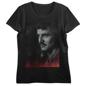 Game of Thrones TV Series Oberyn Photo on Black Short Sleeve Adult T-Shirt - 1 of 3