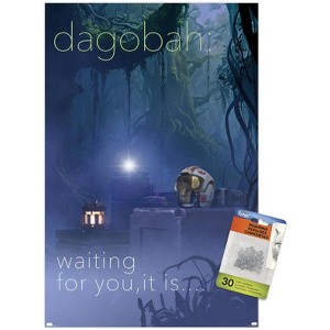 Trends International Star Wars: Dagobah - Visit Dagobah by Russell Walks 23 Unframed Wall Poster Prints - 1 of 4