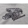 Fast & The Furious Franchise Graphic Print Design Men's Heather Grey Hoodie - image 2 of 2