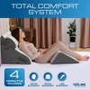 Kӧlbs Bed Wedge Pillow Chic Jacquard Cover Wedge Pillow for Sleeping and Acid Reflux, Heartburn (4 Piece Wedge Set) - 2 of 4
