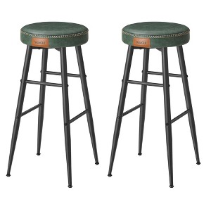 VASAGLE EKHO Collection - Bar Stools Set of 2, Bar Height Bar Stools, Kitchen Counter Stools - 1 of 4