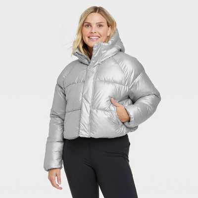 Silver hotsell parka womens