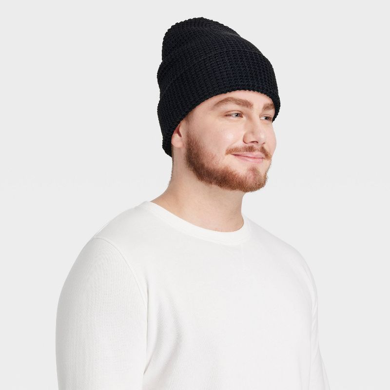 Men&#39;s Waffle Knit Value Beanie - Goodfellow &#38; Co&#8482;, 3 of 6
