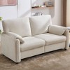 TiramisuBest 60 inch Minimalist Sofa for Living Room and Bedroom - 2 of 4
