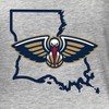 NBA New Orleans Pelicans Women's Short Sleeve Burnout Scoop T-Shirt - 4 of 4