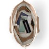 Lands' End Zip Top Long Handle Canvas Tote Bag - 2 of 4