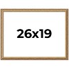 PosterPalooza | 26x19 Wood Antique Frame with UV Acrylic, 4 Finishes: Bronze, Gold, Silver, and Black - 2 of 4