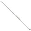 Chisel Stainless Steel with Cubic Zirconia LOVE DREAM LAUGH Enjoy the little things Bracelet 7" with 1.5" Ext. - 4 of 4