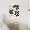 Amanti Art 23"x28" Modern Petals II Neutral by Veronique Charron Framed Canvas Wall Art Print - 3 of 4