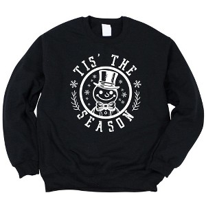 Simply Sage Market Women's Graphic Sweatshirt Tis The Season Distressed - 1 of 3