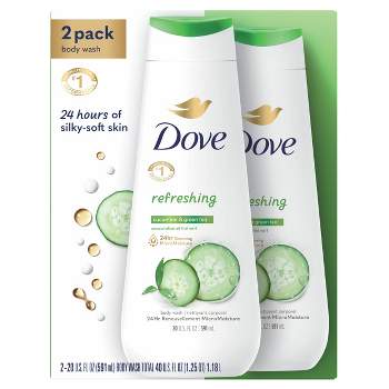 Dove Refreshing Body Wash - Cucumber & Green Tea - 20 fl oz/2ct