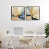 Stupell Industries Abstract Sunshine Florals 2pc Floating Frame Art Set - 2 of 4