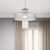 Livex Lighting Alexis 1 - Light Chandelier in  Brushed Nickel - 3 of 4