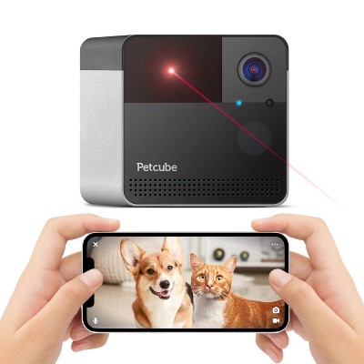 Petcube Play 2 Wi-Fi Pet Camera with Laser Toy for Cats & Dogs