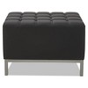 Alera Alera QUB Series Ottoman - 26.38w x 21.5d x 17.5h - Black - 2 of 4