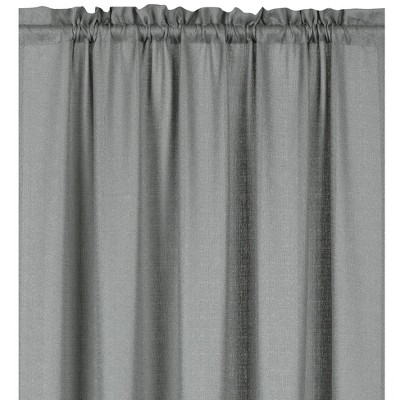 Kate Aurora Living Textured Crepe Sheer Single Window Curtain Treatments And Valances