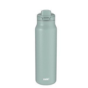 Zak Designs 24 fl oz Stainless Steel Serenity Chug Water Bottle - 1 of 4