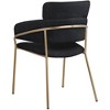 Meridian Furniture,Yara Velvet Dining Chair, Set of 2 - 2 of 4