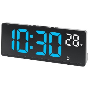 REGALWOVEN Voice Wake-Up Alarm Clock Dual Alarms 6.8"L x 0.9"W x 2.6"H1 Pc - 1 of 4