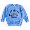 Simply Sage Market Women's Graphic Sweatshirt Basketball Season BS - 3 of 4