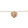 RACHEL Rachel Roy Gold Tone Textured Heart Pendant Necklace - 2 of 2
