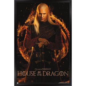 Trends International House of the Dragon - Daemon One Sheet Framed Wall Poster Prints - 1 of 4