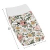 Sweet Jojo Designs Girl Changing Pad Cover Vintage Floral Collection - 4 of 4