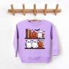 Halloween Bookshelf Ghosts - Toddler Graphic Sweatshirt and Youth Graphic Sweatshirt - 2 of 3