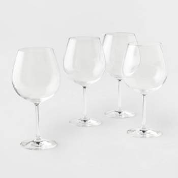 Table 12 19.25-ounce Red Wine Glasses, Set Of 6, Lead-free Crystal, Break  Resistant : Target