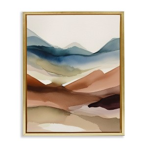 Stupell Industries Abstract Desert Landscape, 17" x 21" - 1 of 4