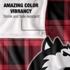 Northern Illinois University Campus Plaid Spirit Silky Touch Super Soft Throw Blanket 50x60 - 4 of 4