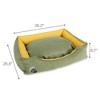 Lepus Pets Washable Dog Bed for Dogs - Durable Waterproof Sofa Dog Bed with Sides - 2 of 4