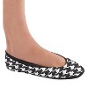 Collections Etc Nufoot Comfort Breathable Ballet Slippers - 4 of 4