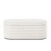 CAVINAS Storage Bench Storage Ottoman Modern Ottoman Bench with Storage for Entryway Bedroom - 2 of 4