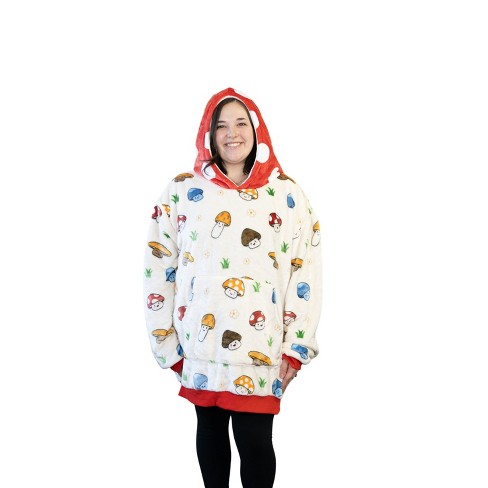 Mushroom Snugible Blanket Hoodie Plushie